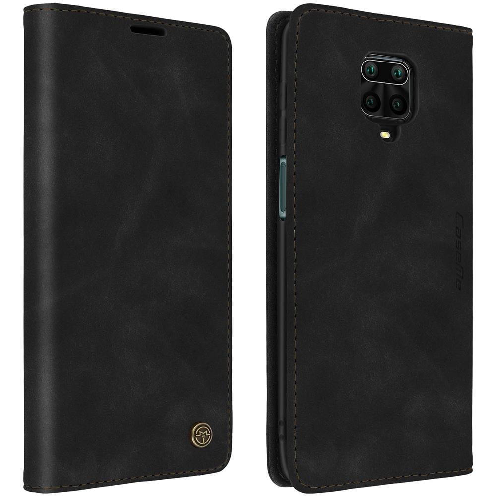 Custodia Redmi Note 9s / 9 Pro / 9 Pro Max Vintage Supporto Stand Nero - Foto 1