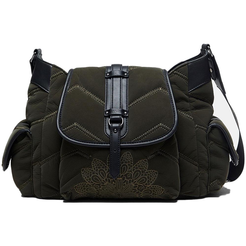 Marchio: Desigual - Genere: Donna - Tipologia: Borse - Scolore: Verde, Taglia: Unica - Foto 1