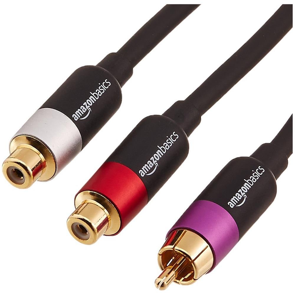 PBH-22631 0.305m RCA 2 x RCA Nero, Oro, Rosa, Rosso, Bianco cavo audio - Foto 1