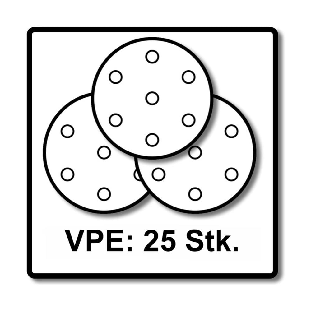 Stf D225/128 Disco Abrasivo Granat P240 / 225 Mm - 25 Pz. (205663) Per Levigatrici A Stelo Planex - Foto 1
