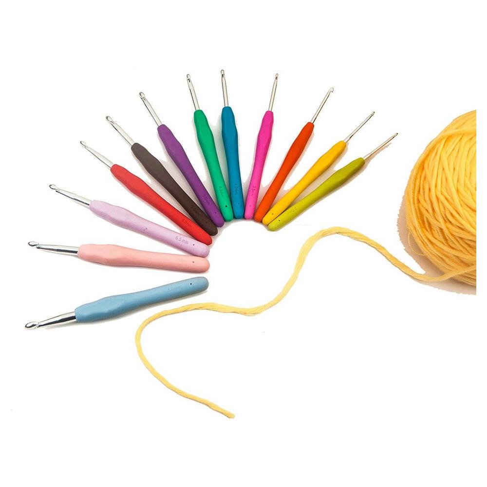 Set Per L'uncinetto (33 Parti) Con Uncinetti, Pennarelli, Metro - Foto 2