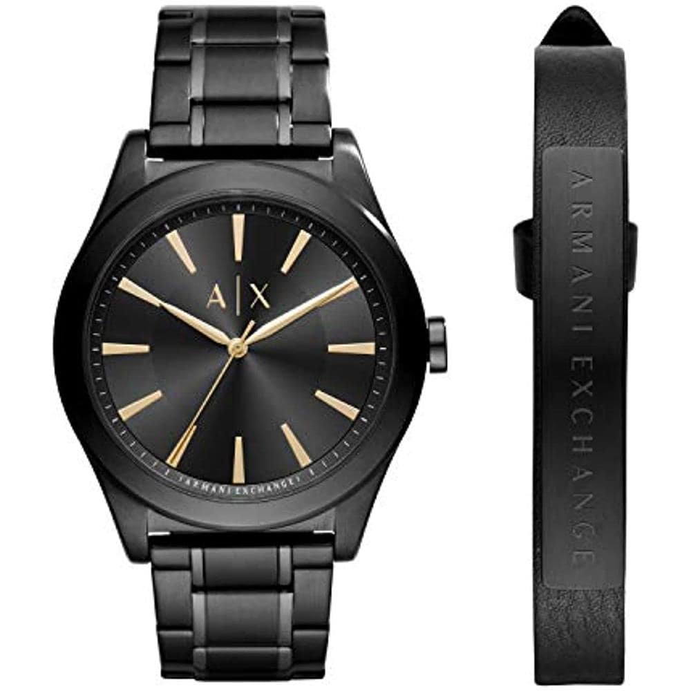 Orologio Al Quarzo Analogico Da Uomo Armani Exchange Con Cinturino In Acciaio Inossidabile Ax7102 - Foto 1