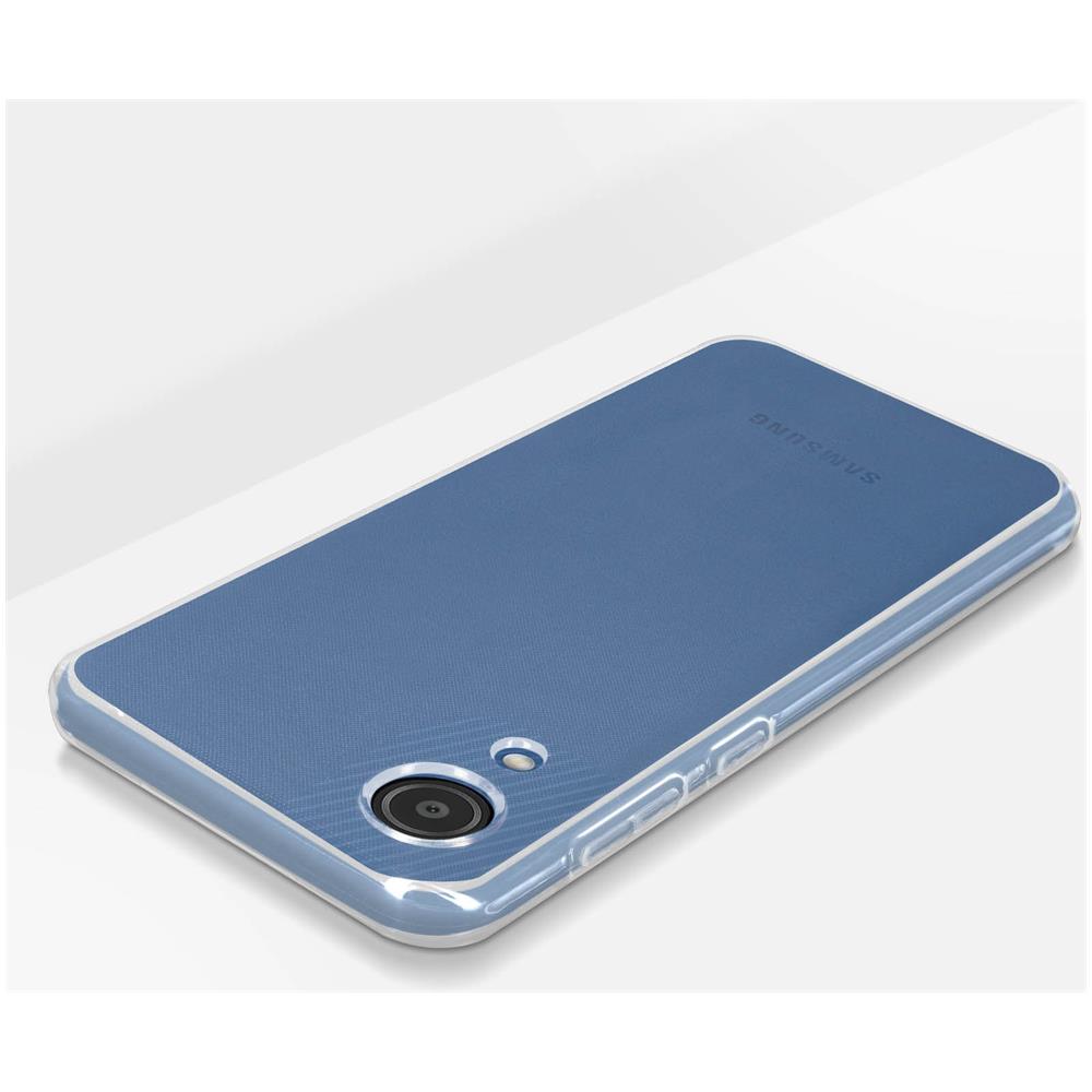 Cover Silicone Samsung Galaxy A03 Core + Vetro Temperato Trasparente - Foto 2