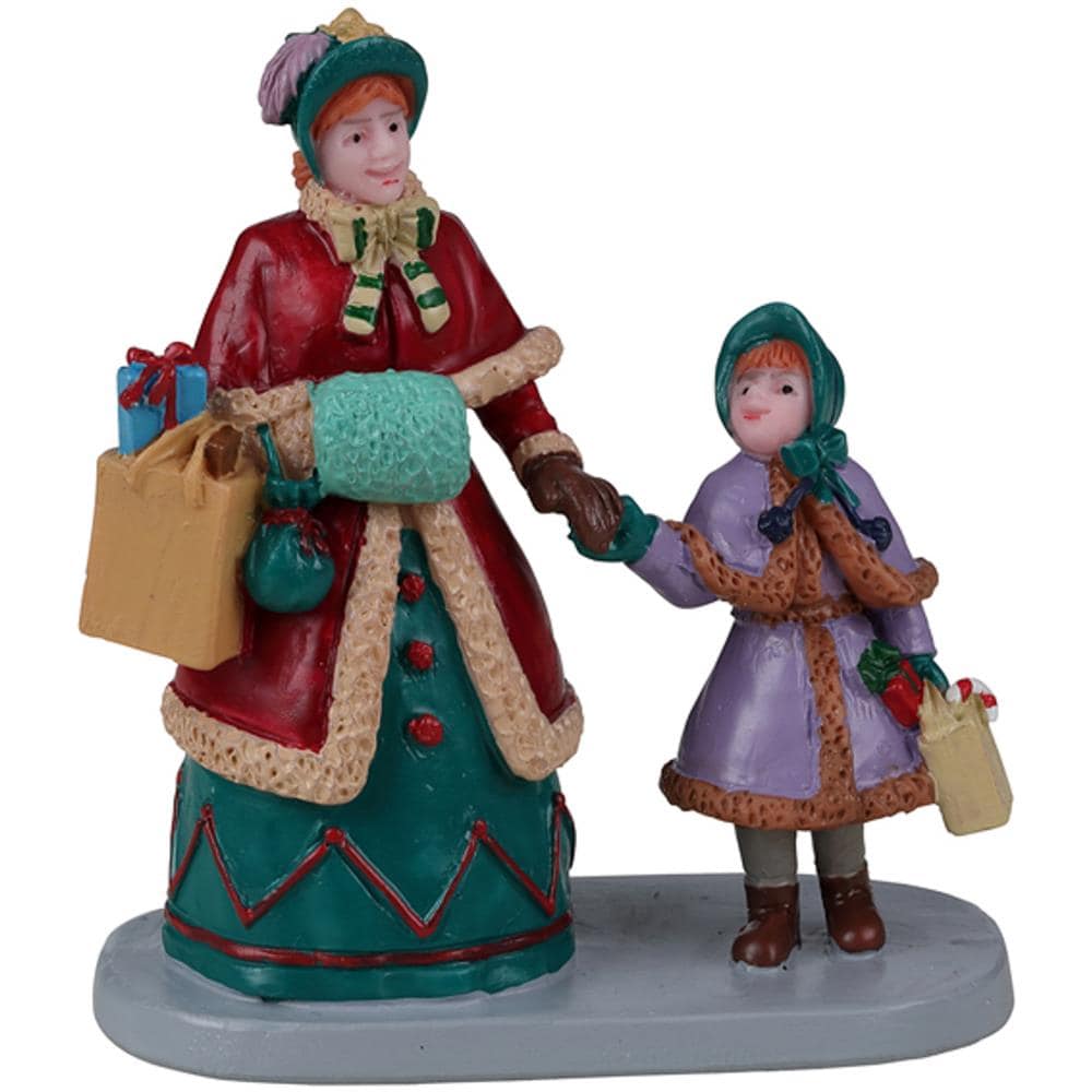 Shopping Con Mamma Lemax Decorazione Natale Multicolore - Foto 1