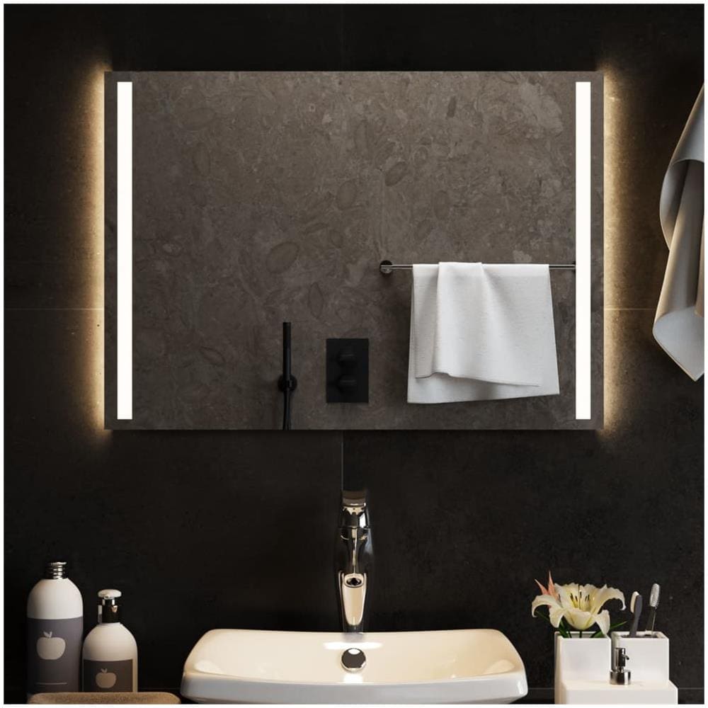 Specchio Da Bagno Con Luci Led 70x50 Cm - Foto 1