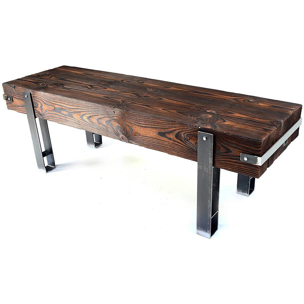 Panca In Legno Lbr (28x160 Cm A= 45 Cm, Colore Naturale) Brody - Foto 2