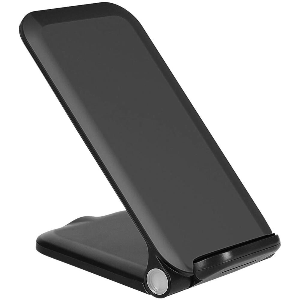 Caricabatterie A Induzione Wireless Qi 15w Con Supporto Regolabile Nero - Foto 1