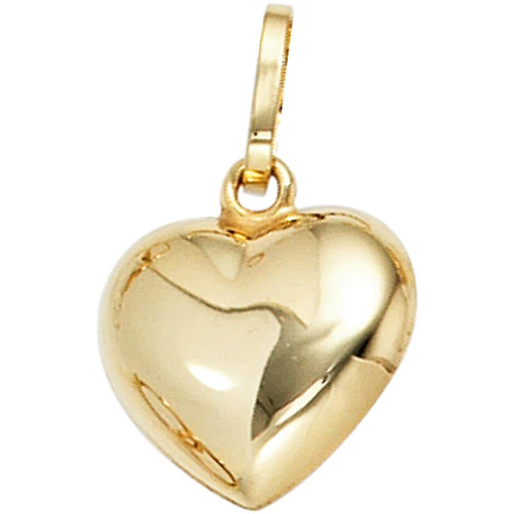 Ciondolo Cuore Piccolo 333 Oro Con Catena 45 Cm Cuore Oro - Foto 4