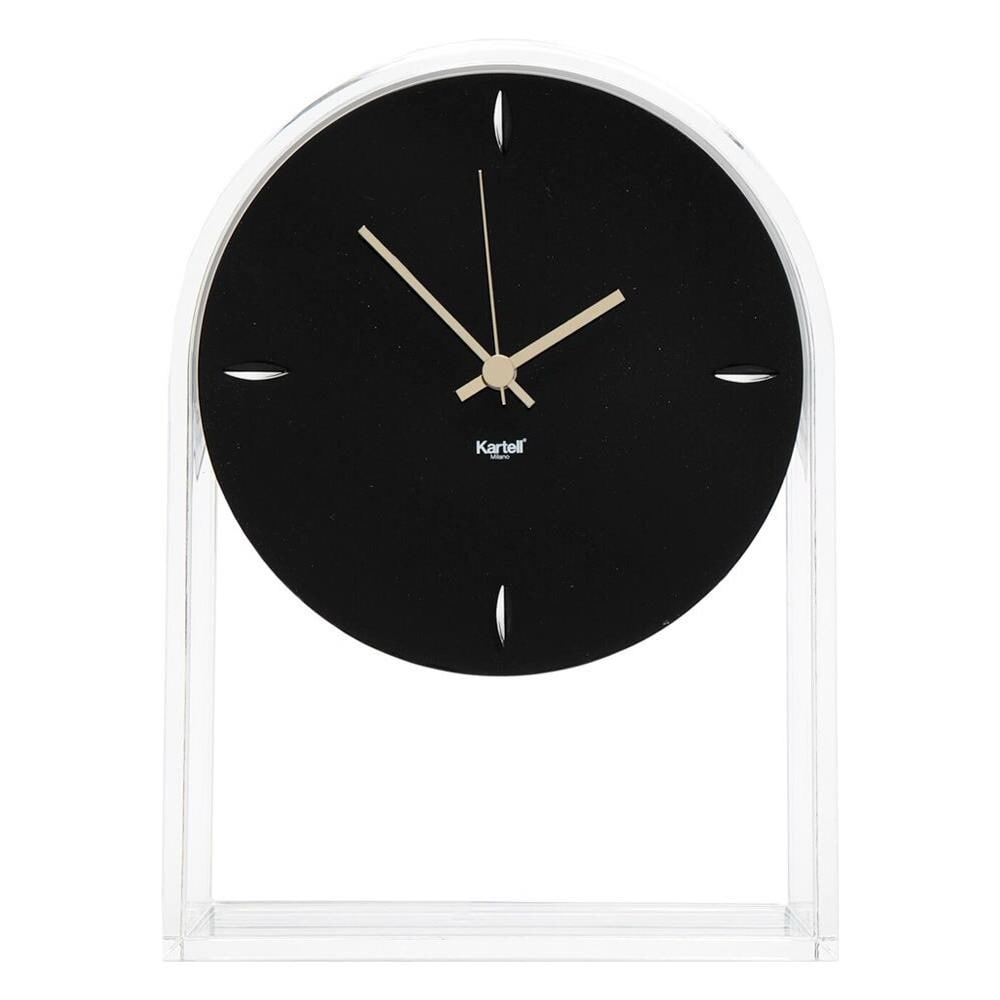 01930B9 orologio da parete e da tavolo Trasparente, Nero - Foto 1