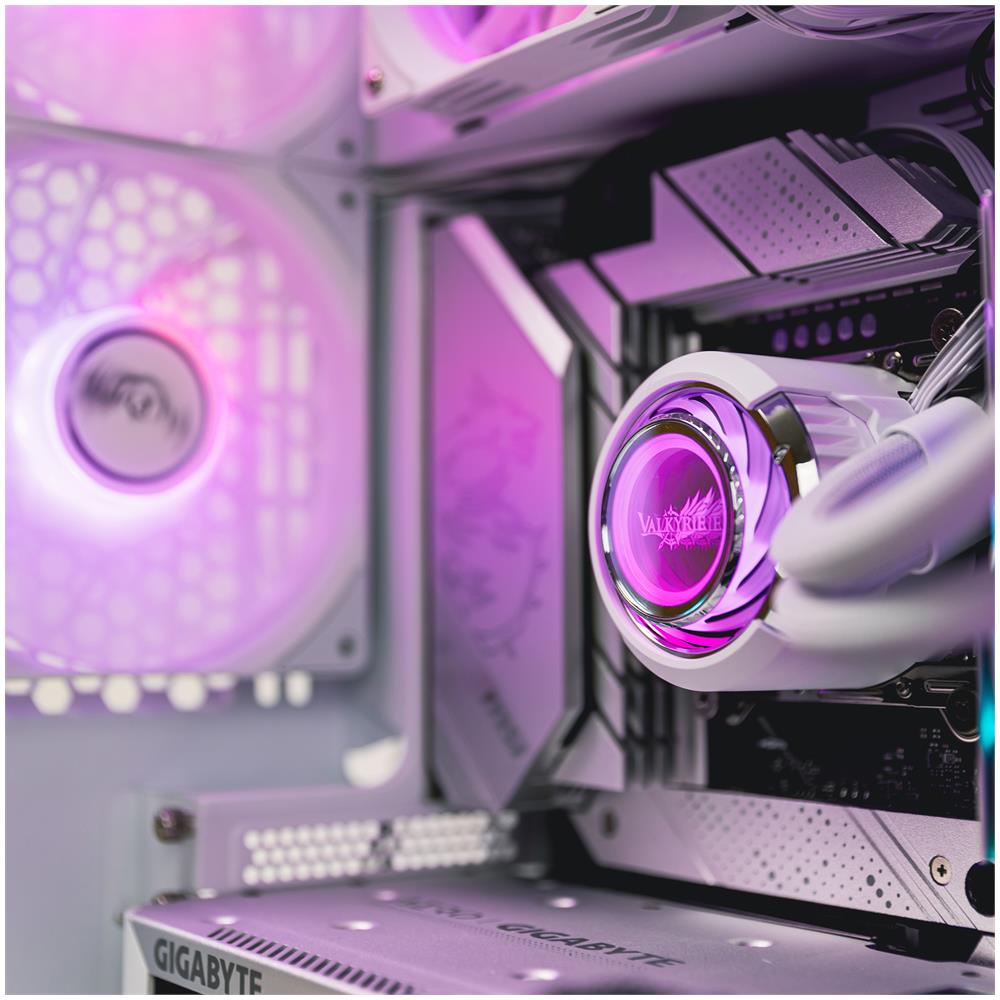 VK-AIOJR360W sistema di raffreddamento per computer Processore Raffreddatore di liquidi tutto in uno 36 cm Bianco - Foto 2