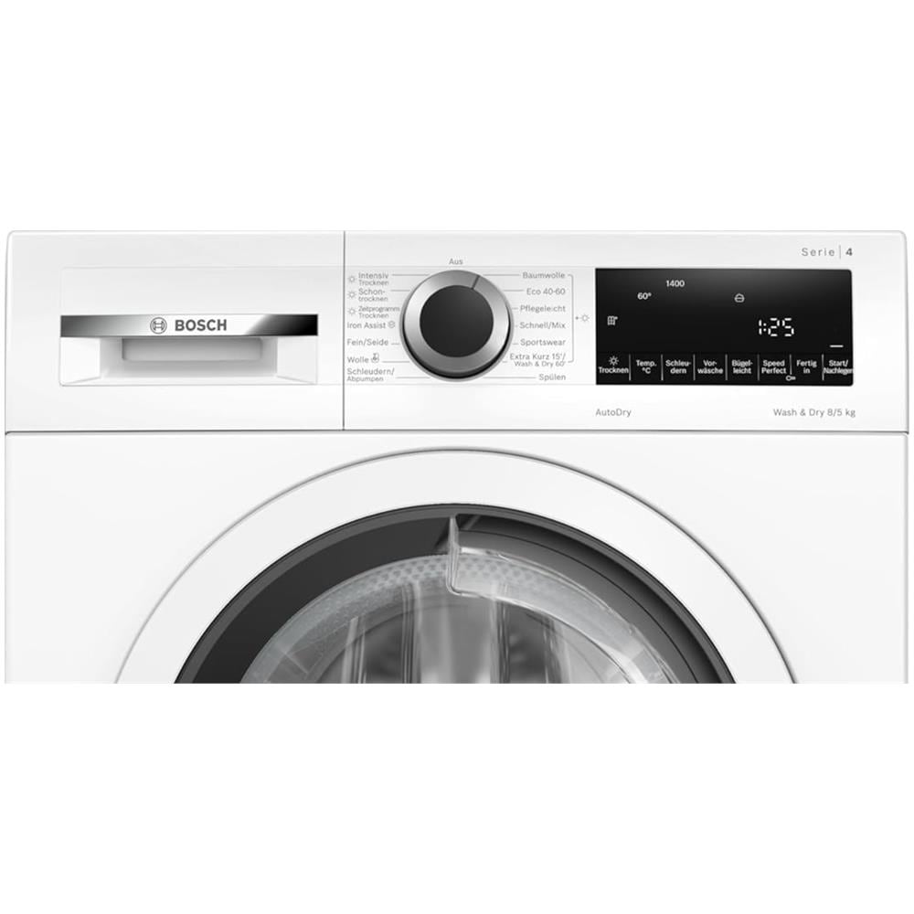 Lavasciuga WNA13470 Serie 4 Active Water Plus Capacità Lav /Asc 8/5 Kg Classe E Centrifuga 1400 giri Display in Tedesco - Foto 6