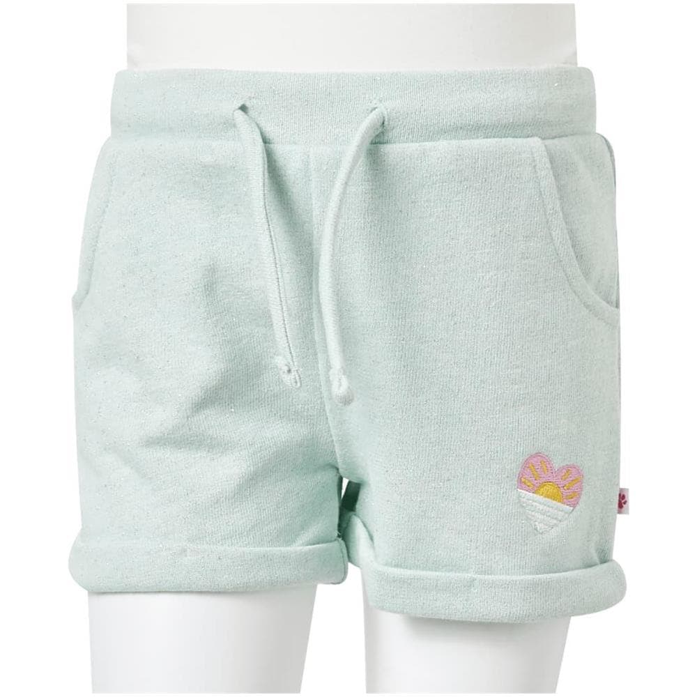 Pantaloncini per Bambini con Coulisse Menta Chiaro Misto 140 - Foto 8