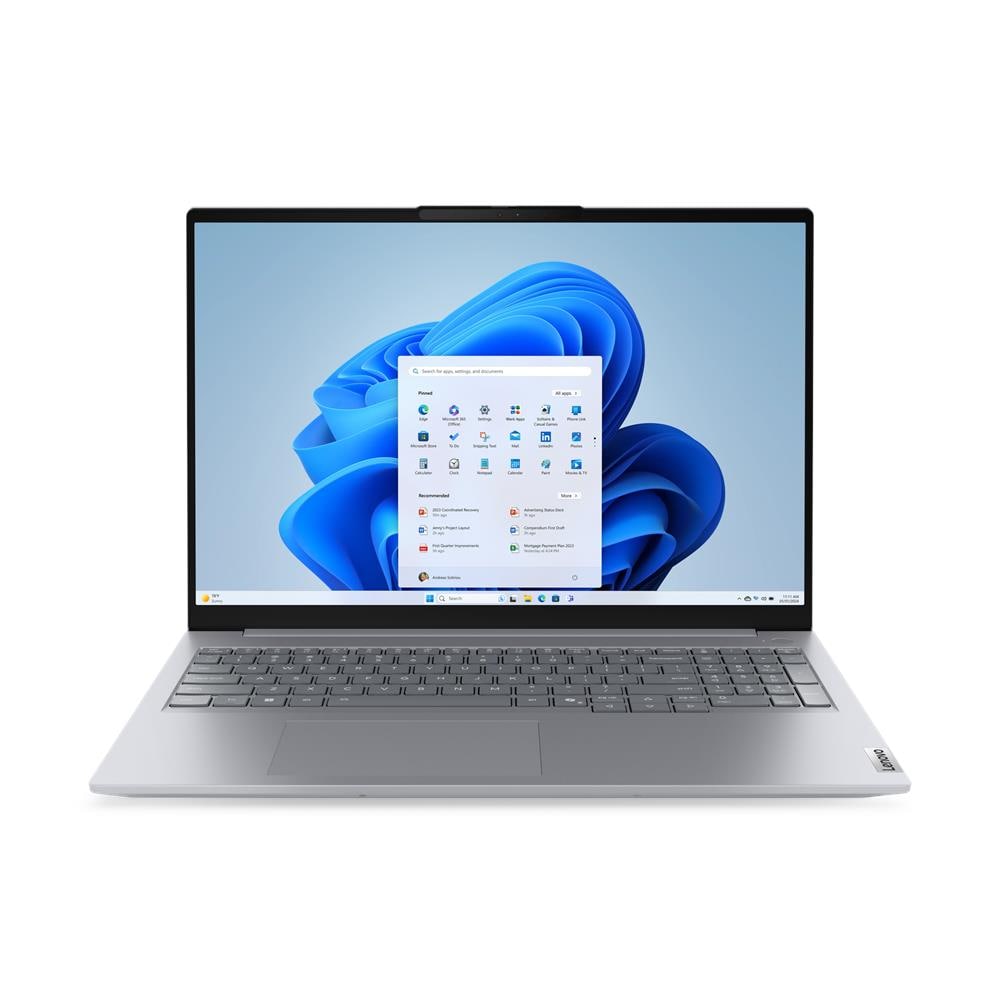 Notebook ThinkBook 16 G8 IRL Monitor 16" Touchscreen WUXGA Intel Core 5 210H RAM 16GB SSD 512GB Wi-Fi 6E Windows 11 Pro - Foto 1