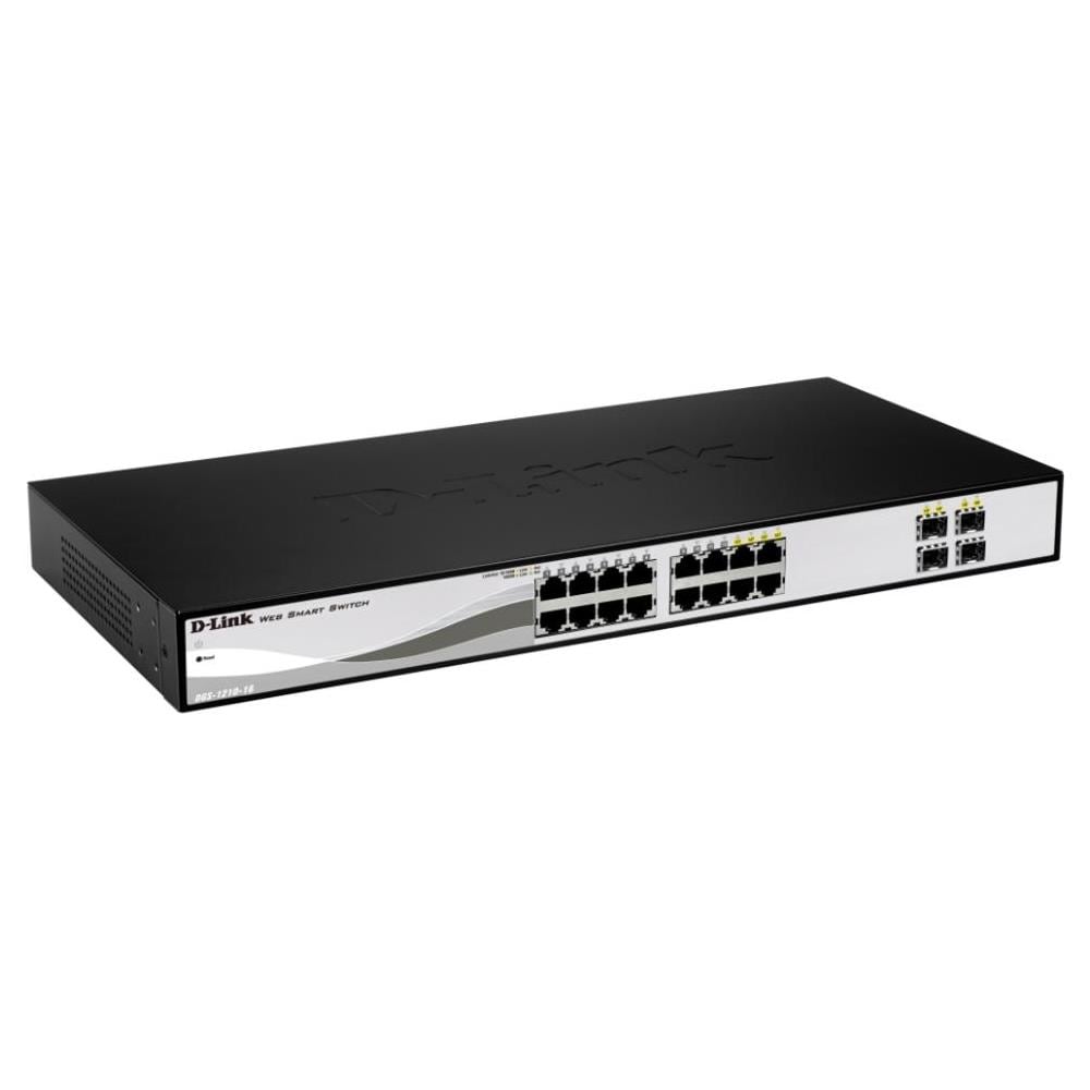 DGS-1210-16 Switch Nero - Foto 1
