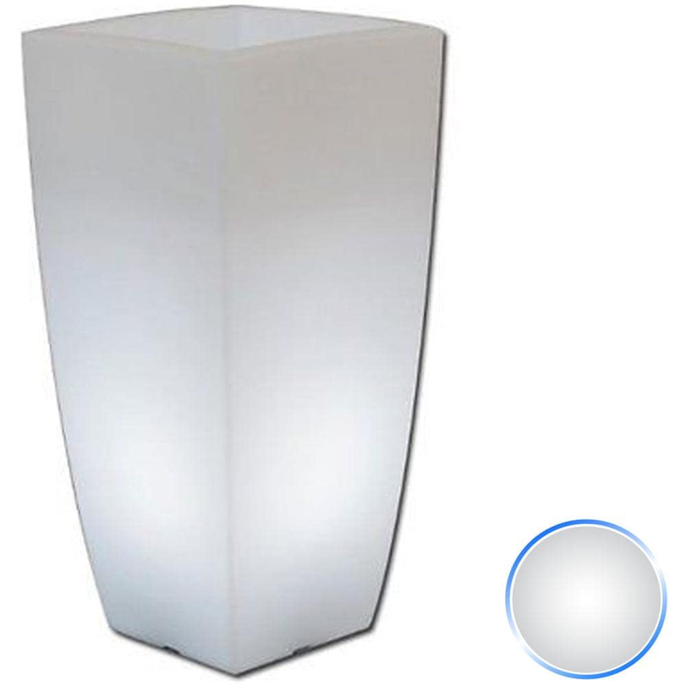 Vaso Agave Quadrato Con Luce Bianca H70 33x33cm - Foto 1