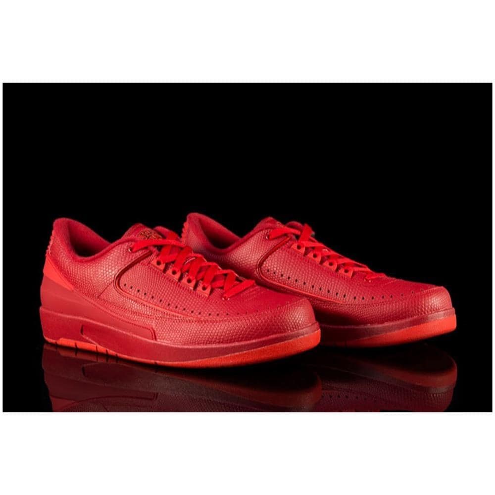 Scarpe Jordan Ii Retro Low 832819606 Taglia 41 Colore Rosso - Foto 2