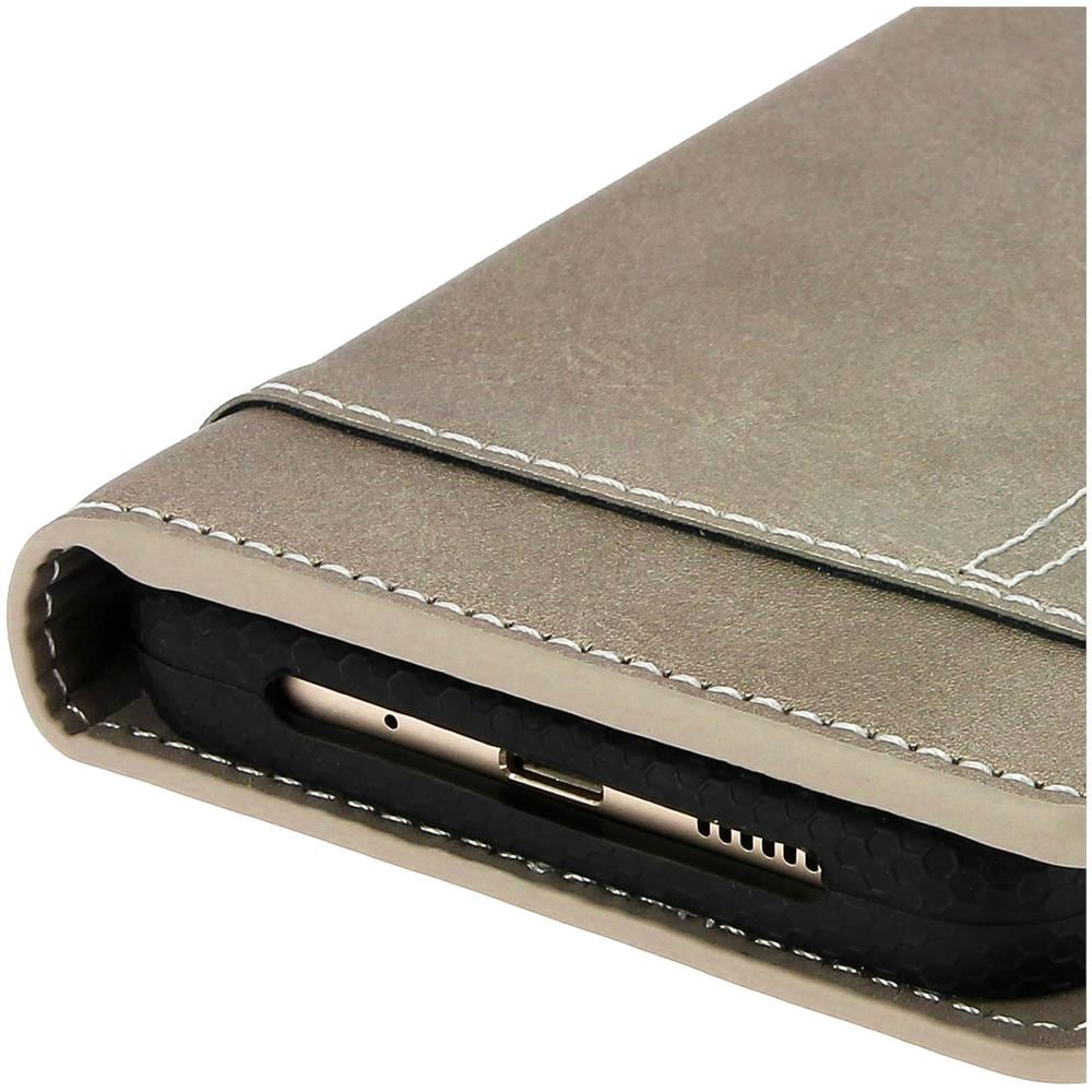 Custodia Smartphone 5.5' A 6.0' Universale Portafoglio Oro Slide Cover - Foto 10