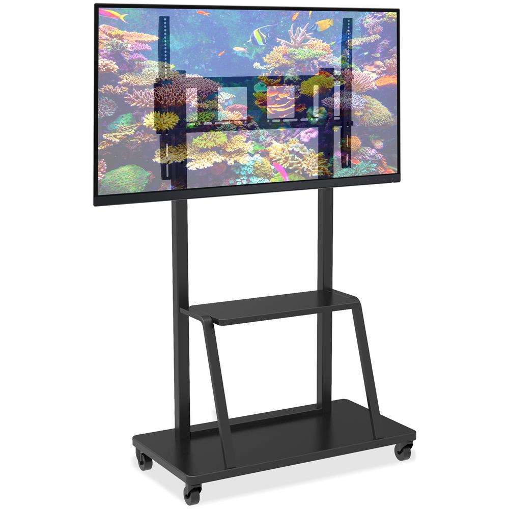 Supporto TV LED LCD da pavimento ICA-TR30 100" 150kg Colore Nero - Foto 2