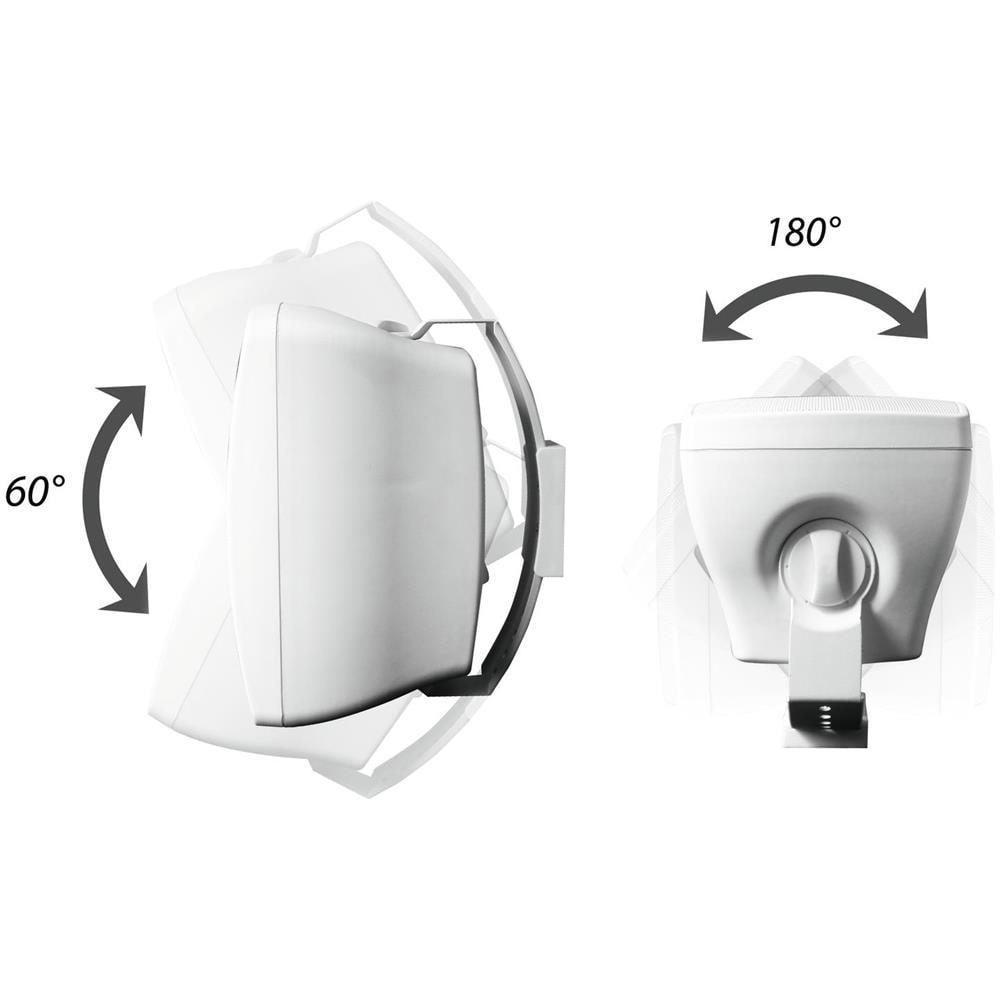 Od-6t Wall Speaker 100v Black 2x - Foto 3