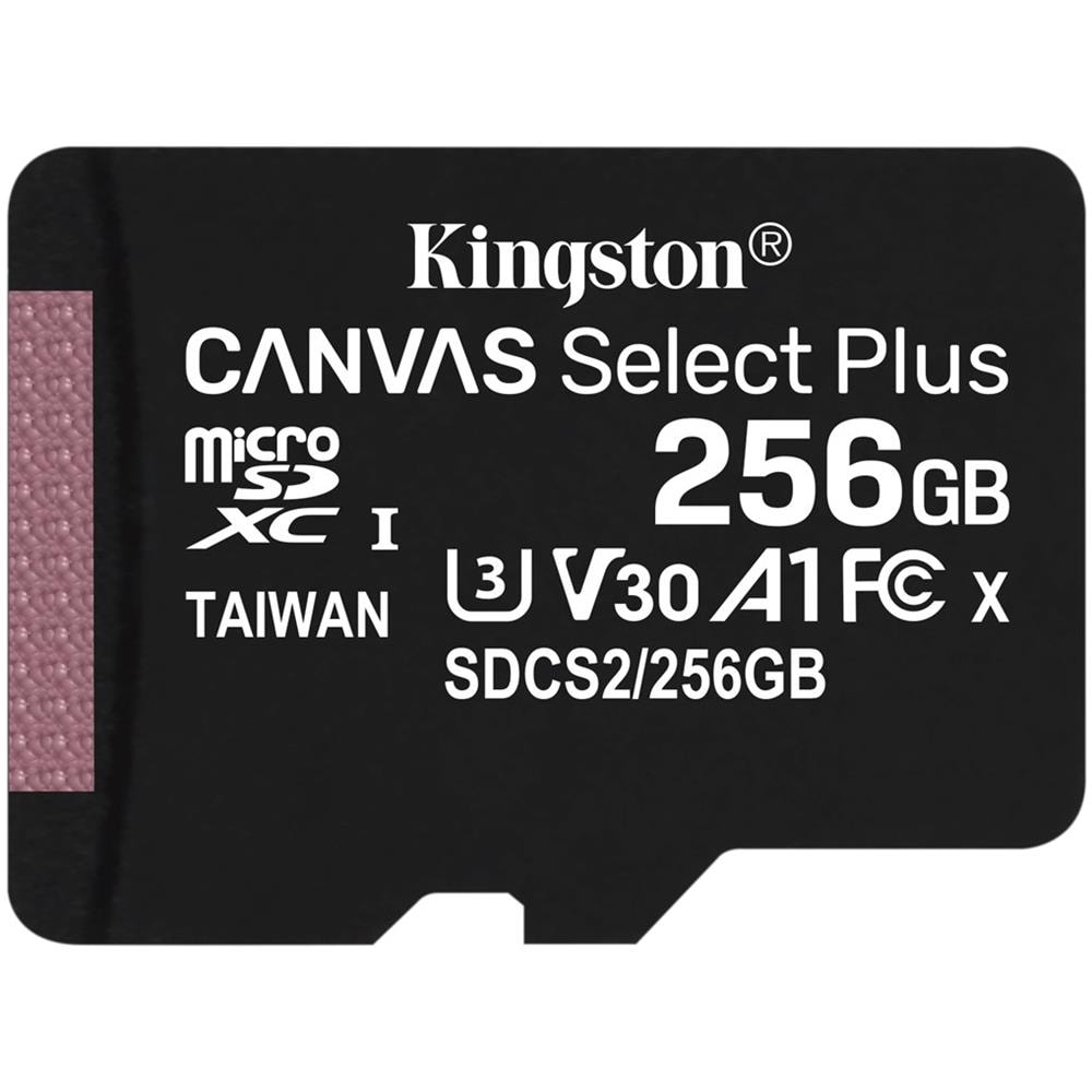 256GB MICRO SD KINGSTON MODELLO SDCS2/256GB CANVAS CON ADATATTORE MEMORY CARD - Foto 1
