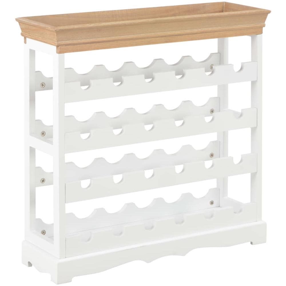 Mobile Portavini Bianco 70x22,5x70,5 Cm In Mdf - Foto 1