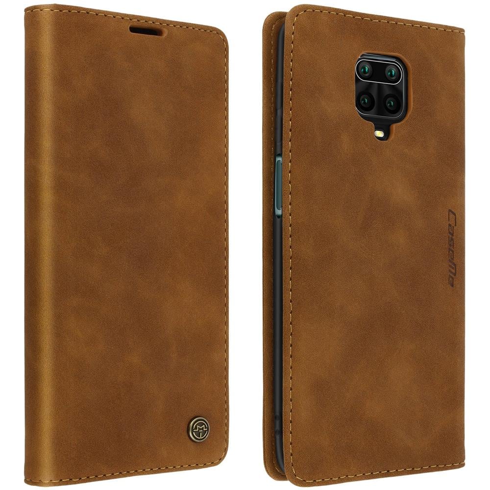 Custodia Redmi Note 9s / 9 Pro / 9 Pro Max Vintage Supporto Stand Camel - Foto 1