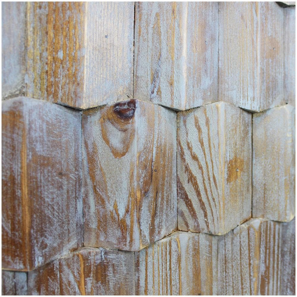 Matrix - Madia A Due Ante Con Decoro In Legno - Foto 2