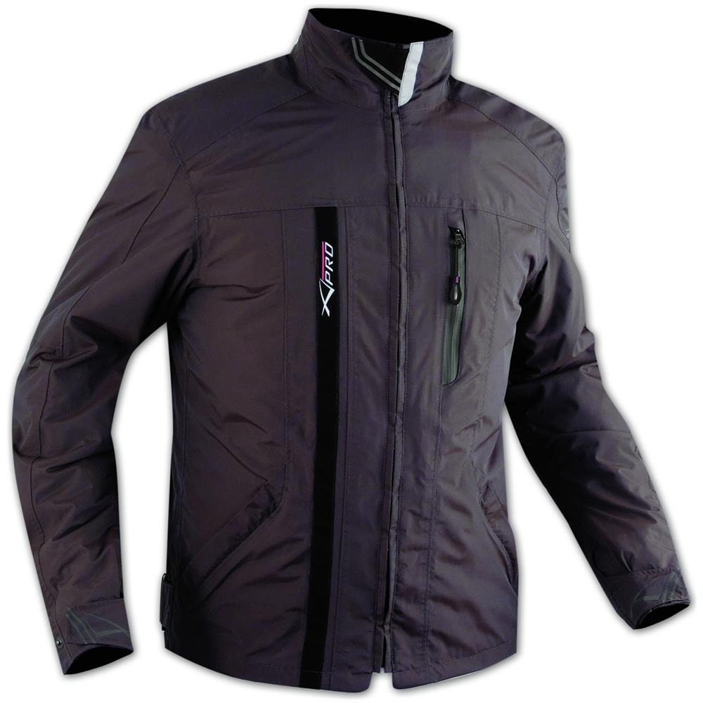 Giacca Moto Scooter Protezioni Ce Sfoderabile Giubbino Impermeabile Brown S - Foto 1