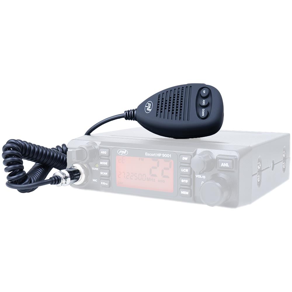 Microfono A 6 Pin Per Stazioni Radio Escort Hp 8000/8001/8024/9000/9001 / 8000l / 8001l - Foto 2