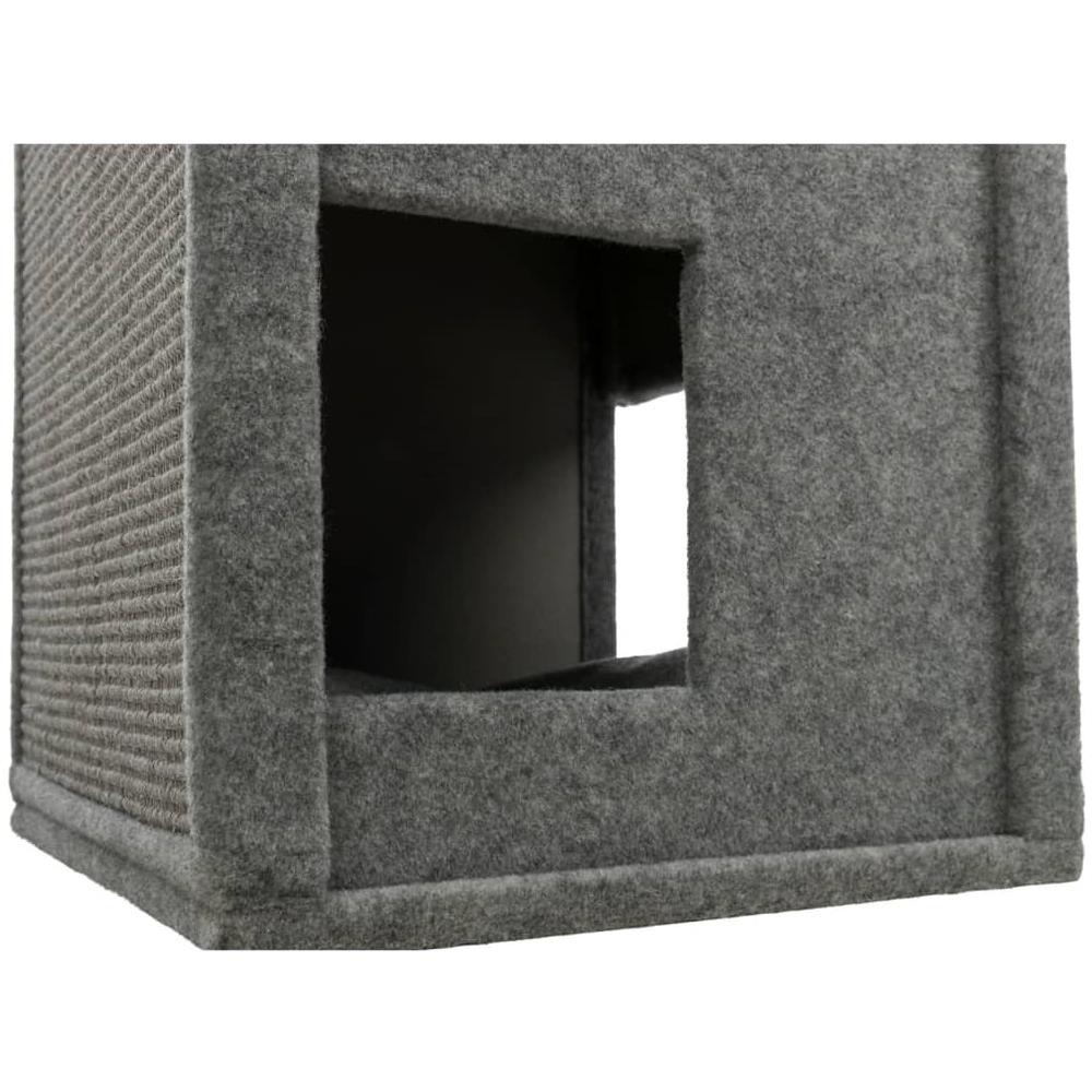 Tiragraffi Per Gatti A Torre 78 Cm Grigio - Foto 2