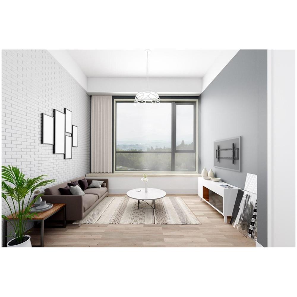 Supporto Da Parete Per Tv Basic Basic Fixed (xl), Nero - Per Tv Da 43'' A 100'' (109-254 Cm) Fino A 75 Kg - Foto 2