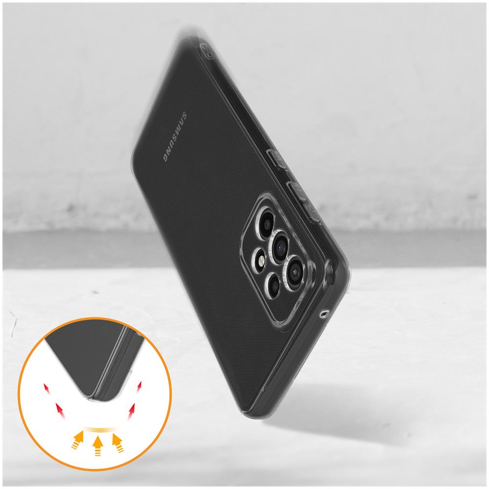 Cover Samsung Galaxy A33 5g Silicone Flessibile Sottile Trasparente - Foto 5