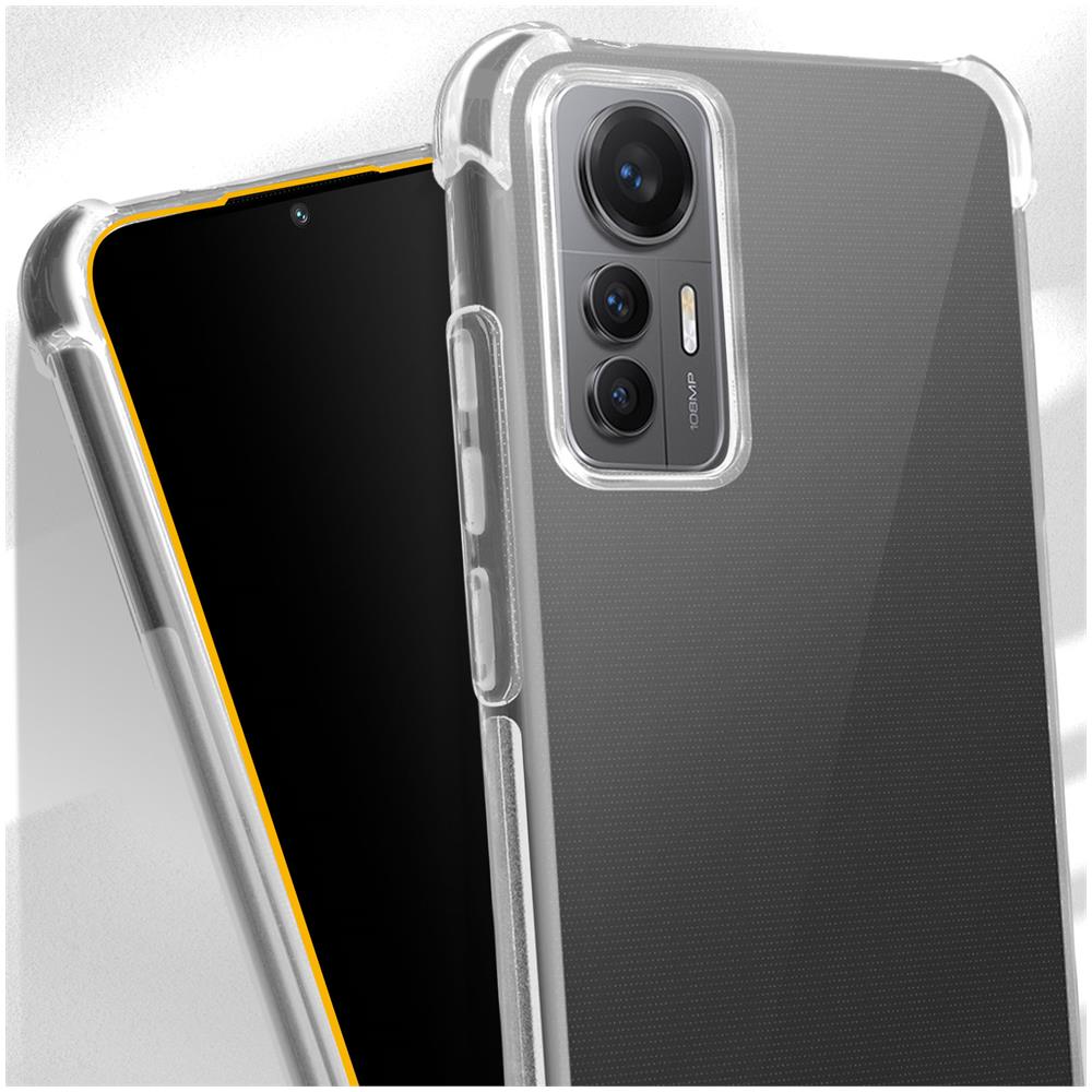 Cover Gel Di Silicone Per Xiaomi 12 Lite Trasparente Angoli Rinforzati - Foto 2