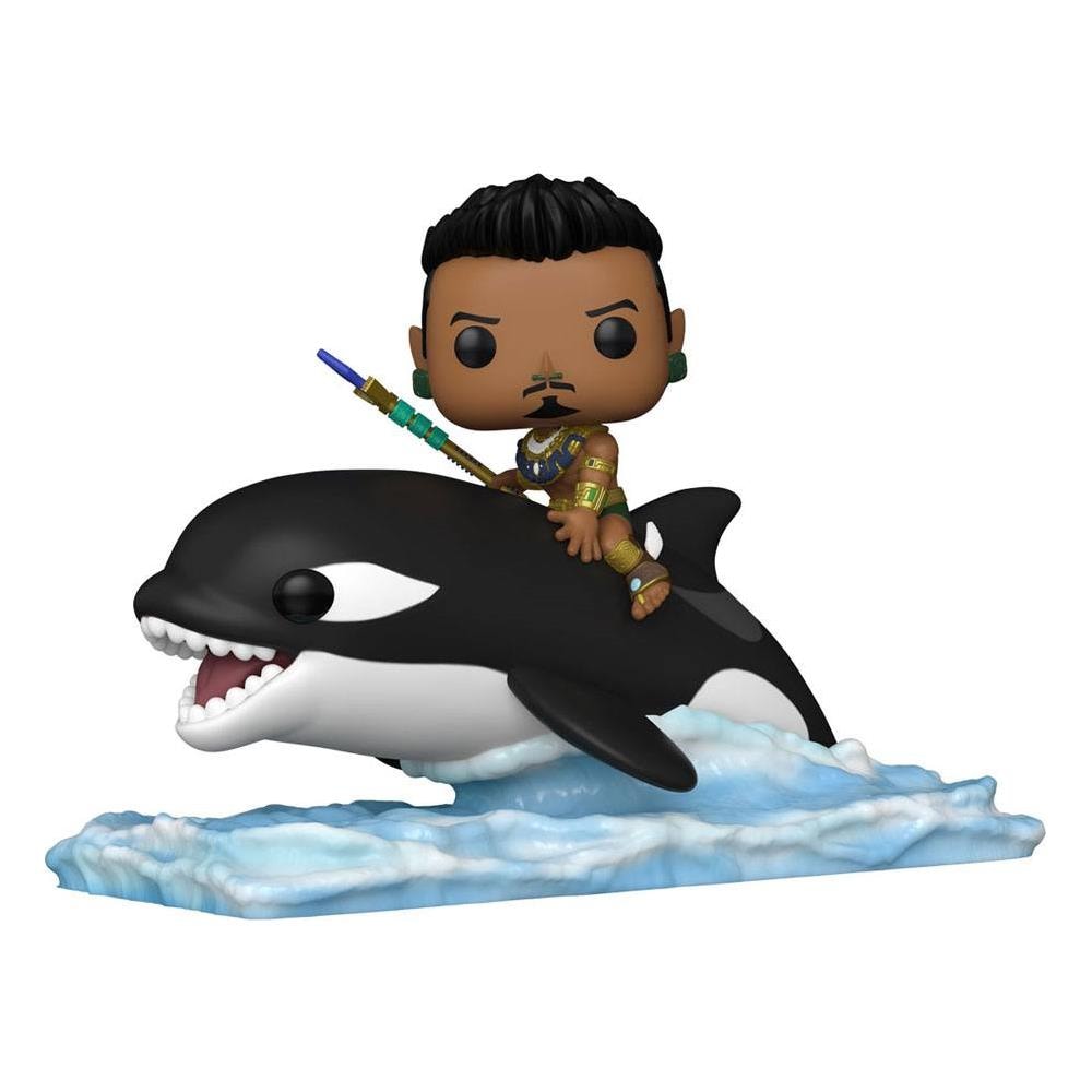 Black Panther: Wakanda Forever Pop! Rides Super Deluxe Vinyl Figure Namor With Orca 15 Cm - Foto 1