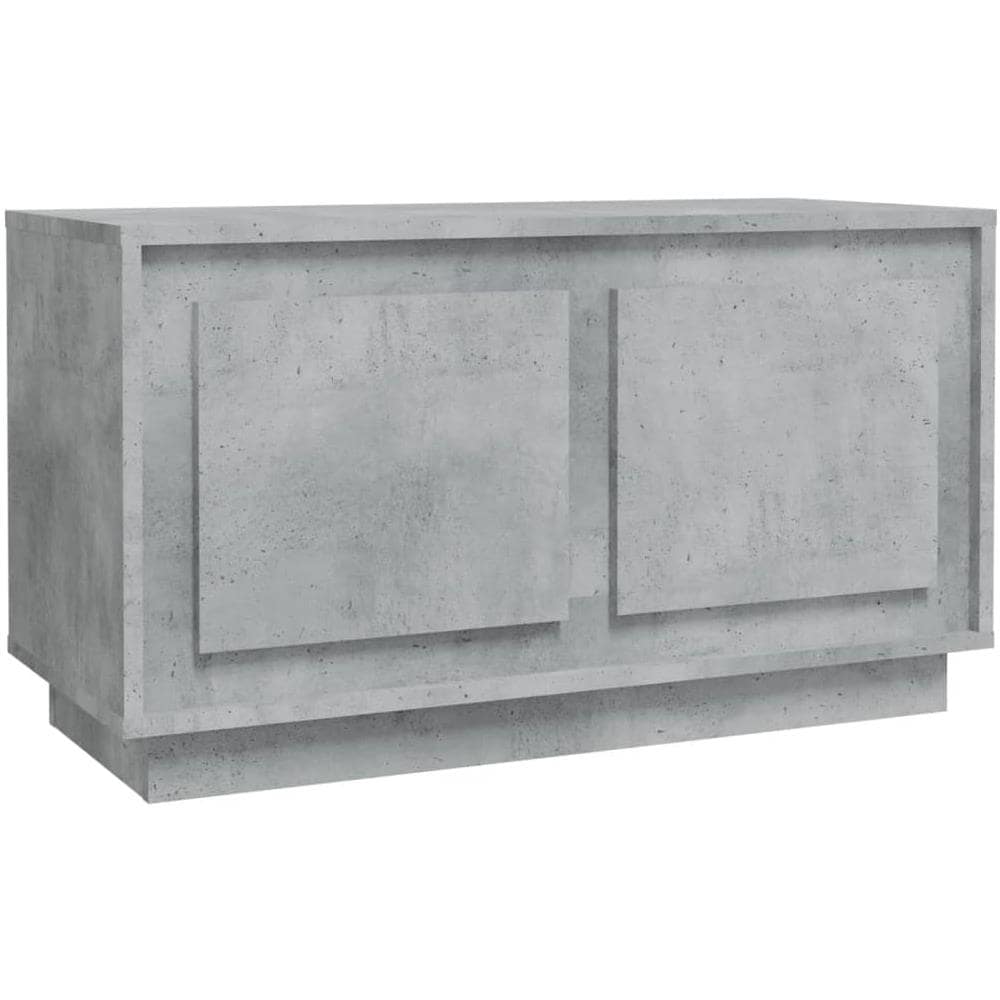 Mobile Porta Tv Grigio Cemento 80x35x45 Cm In Legno Multistrato - Foto 2