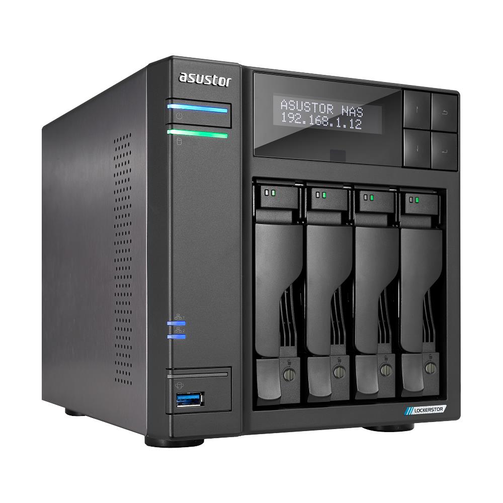 Lockerstor 4 Gen2 AS6704T NAS Desktop 4 Alloggiamenti 4 GB DDR4 Intel Celeron N5105 2x LAN 2,5 GbE - Foto 2
