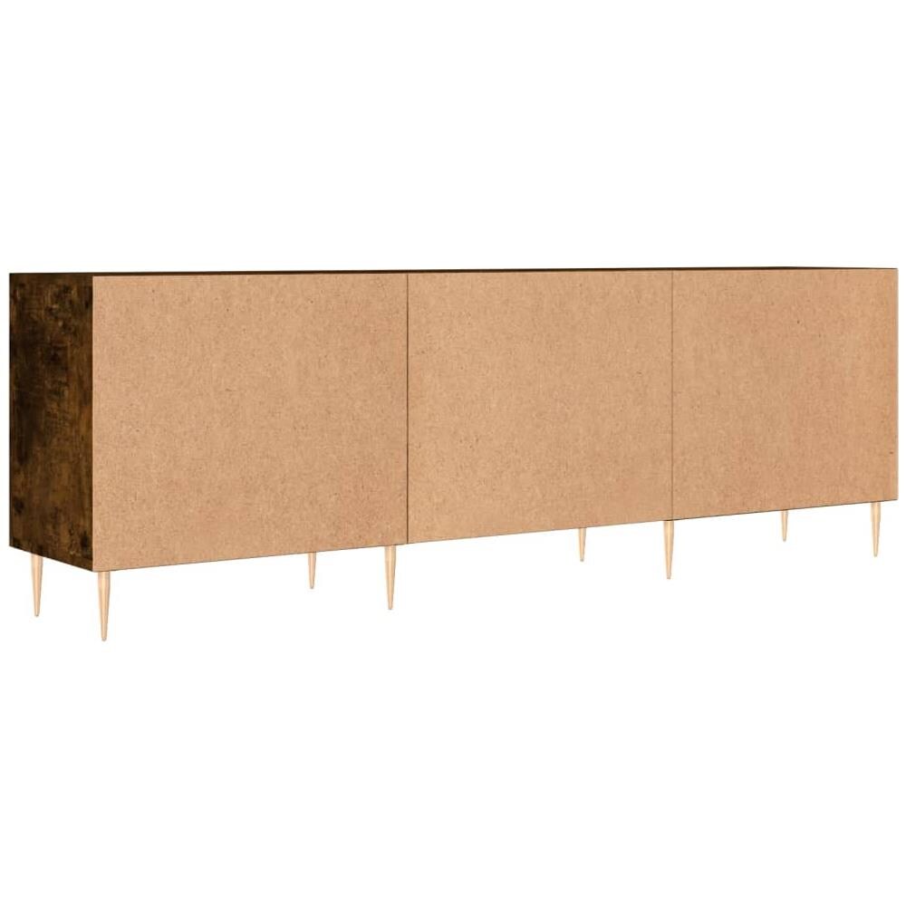 Mobile Porta Tv Rovere Fumo 150x30x50 Cm In Legno Multistrato - Foto 8