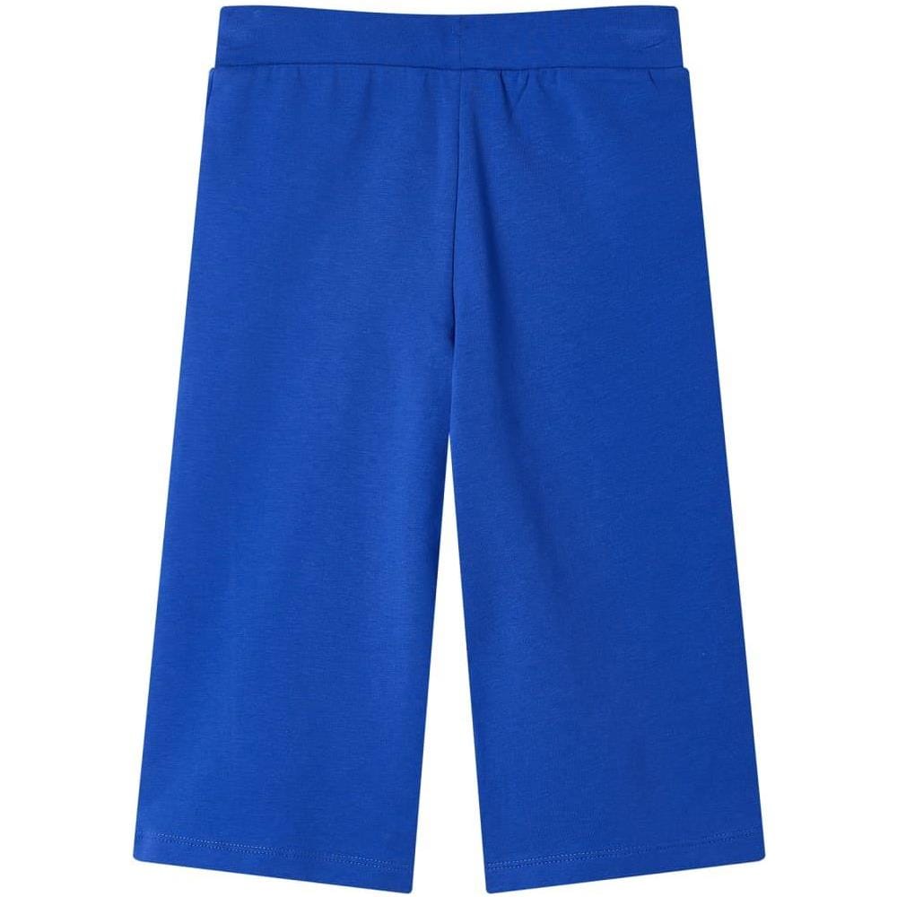 Pantaloni per Bambini a Gamba Larga Blu Cobalto 116 - Foto 2