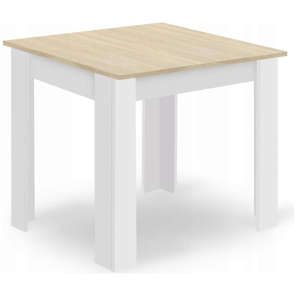 Set di tavolo quadrato 80x80 Sonoma Oak + 4 sedie Osaka Grey x4 - Foto 10