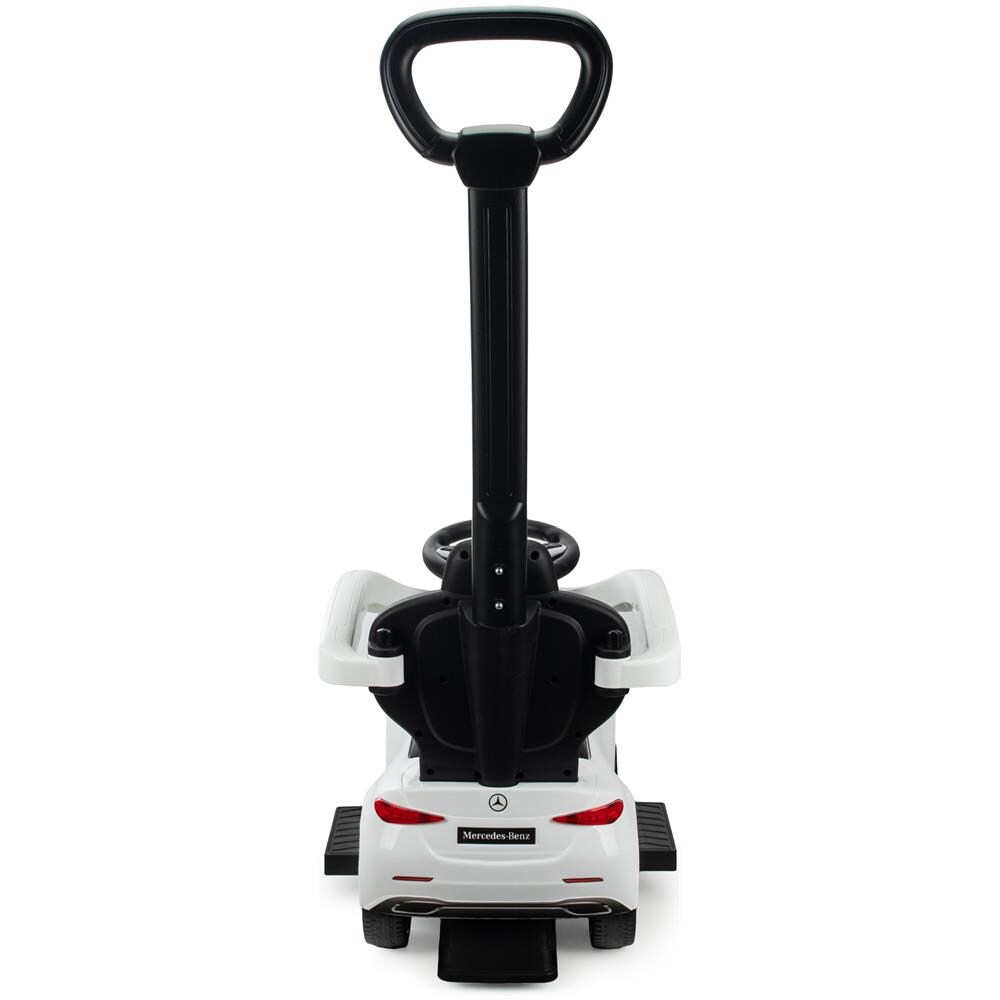 Cavalcabile spingi-camminatore Mercedes 3in1 AMG auto grande per bambini clacson bianco - Foto 2