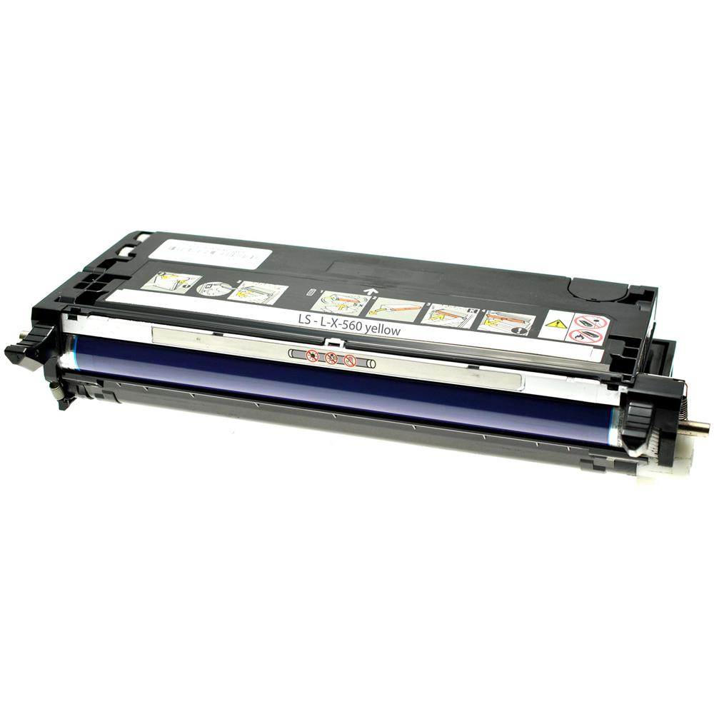 TONER COMPATIBILE -  X560y Giallo Per Lexmark X 560n 560dn - X560h2yg 10.000 Pagine  - Foto 1