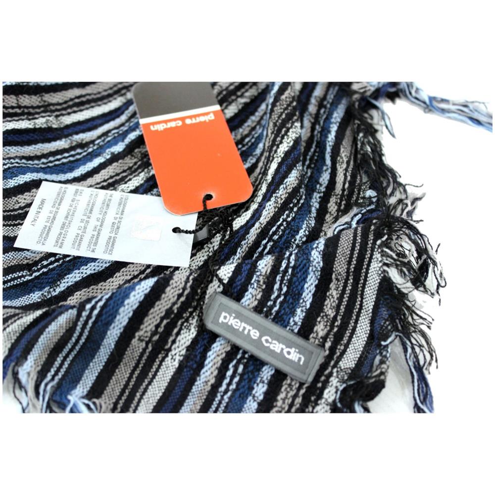 Sciarpa Uomo Jacquard Obliqua Jc3626 Blu - Foto 3