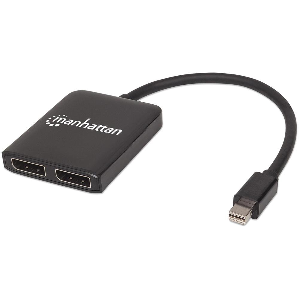 IDATA MDP-DP2M - Splitter Hub Mini DisplayPort a 2 porte DisplayPort con MST - Foto 1