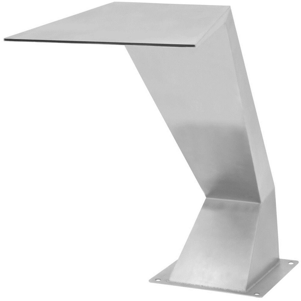 Fontana Per Piscina In Acciaio Inossidabile 64x30x52 Cm Argento - Foto 1