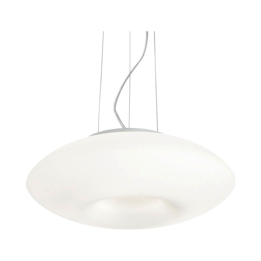 Lampada A Sospensione 3 X 60w E27 Bianco - Foto 1