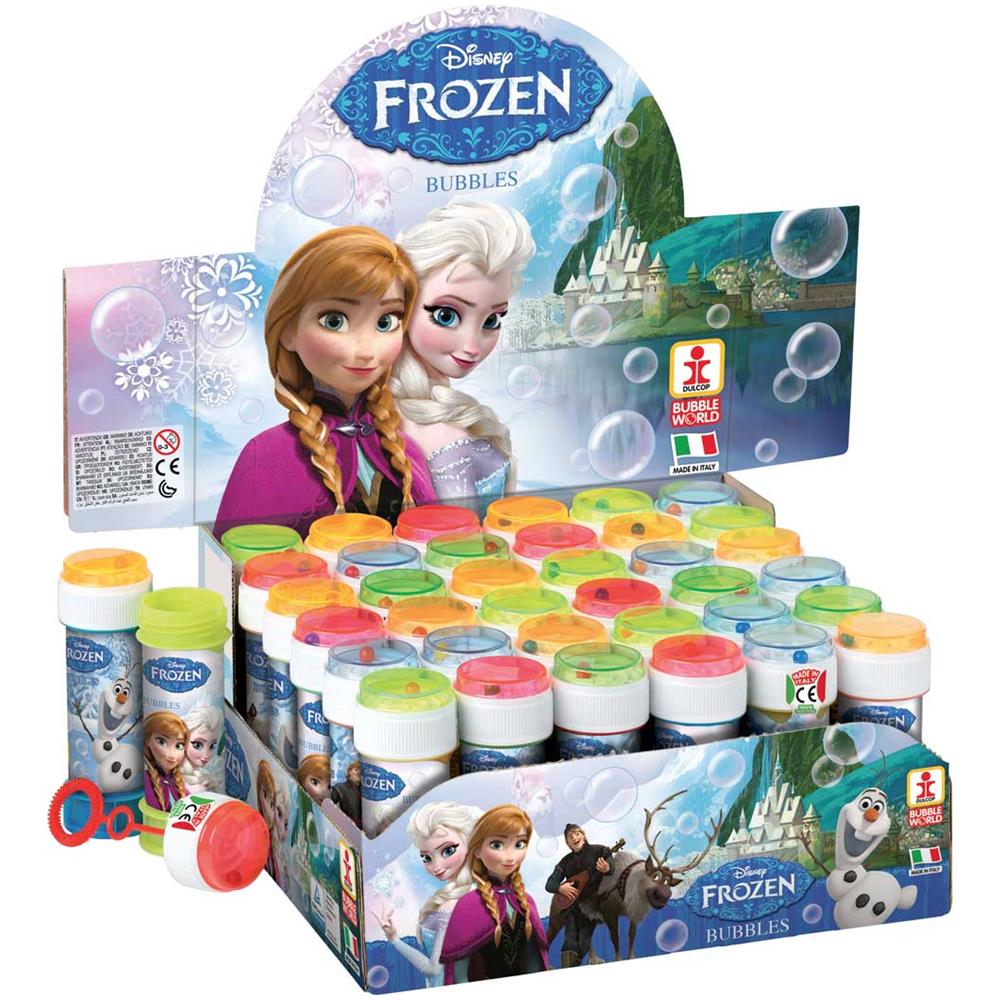 Display 36 Pz - Dulcop Bolle Di Sapone - Frozen - Flacone 60 Ml - Foto 1