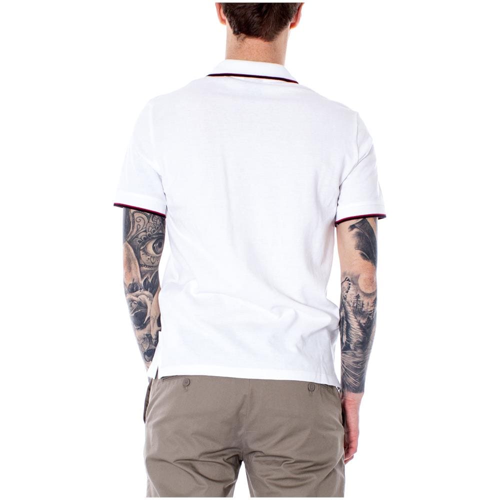 Maglie Polo Uomo Original 8nzf75 Z8m5z 1100 Cotone P / e 2019 Colore Principale 1100 &ndash; White Taglia Xxl - Foto 8