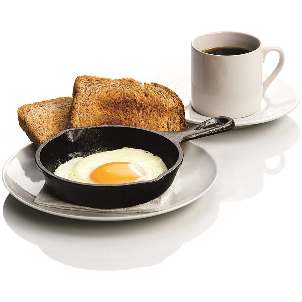 Mini Padella In Ghisa, Nero (schwarz) - Foto 2