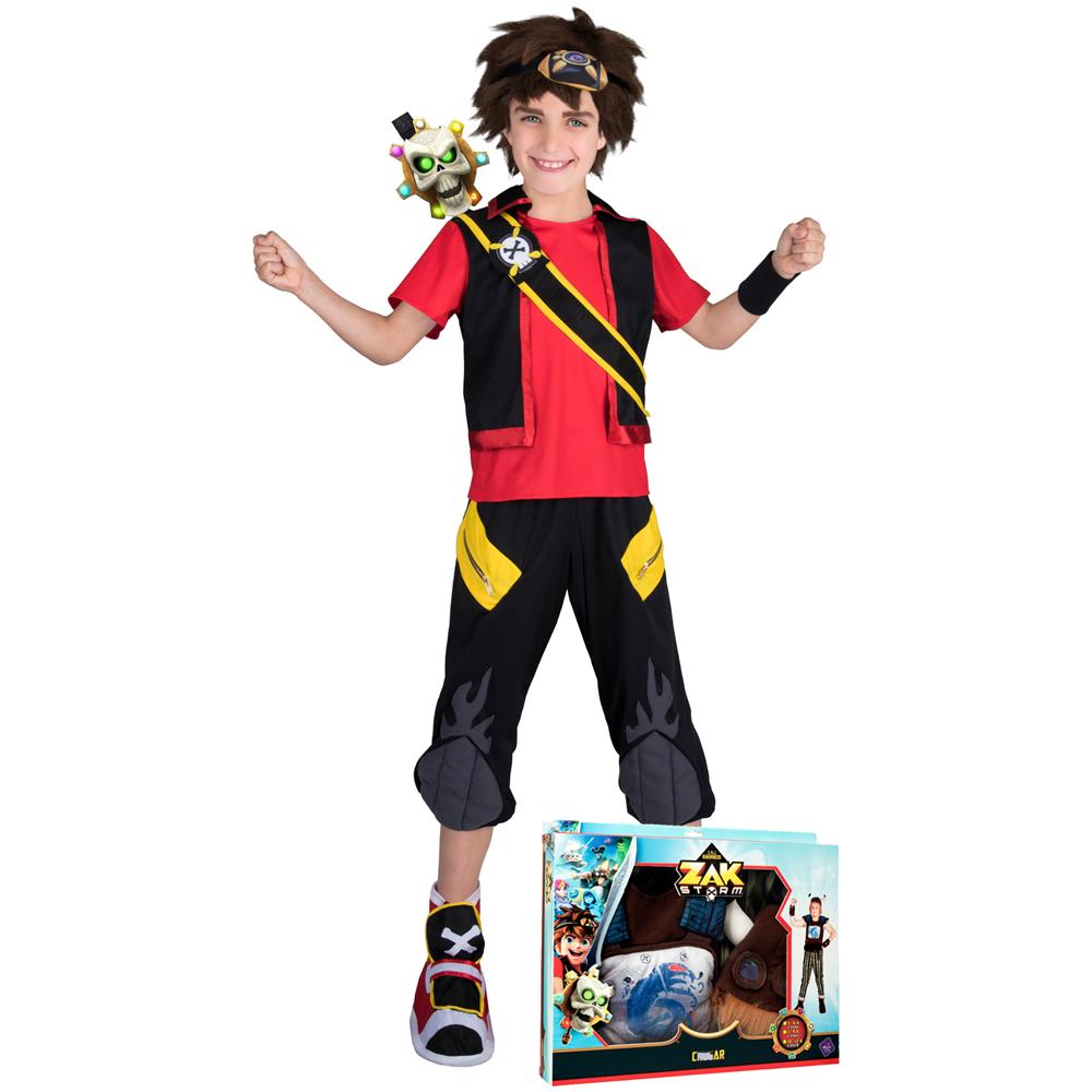 Cofanetto Travestimento Da Zak Storm Per Bambino - Taglia: 7 A 9 Anni - Foto 1