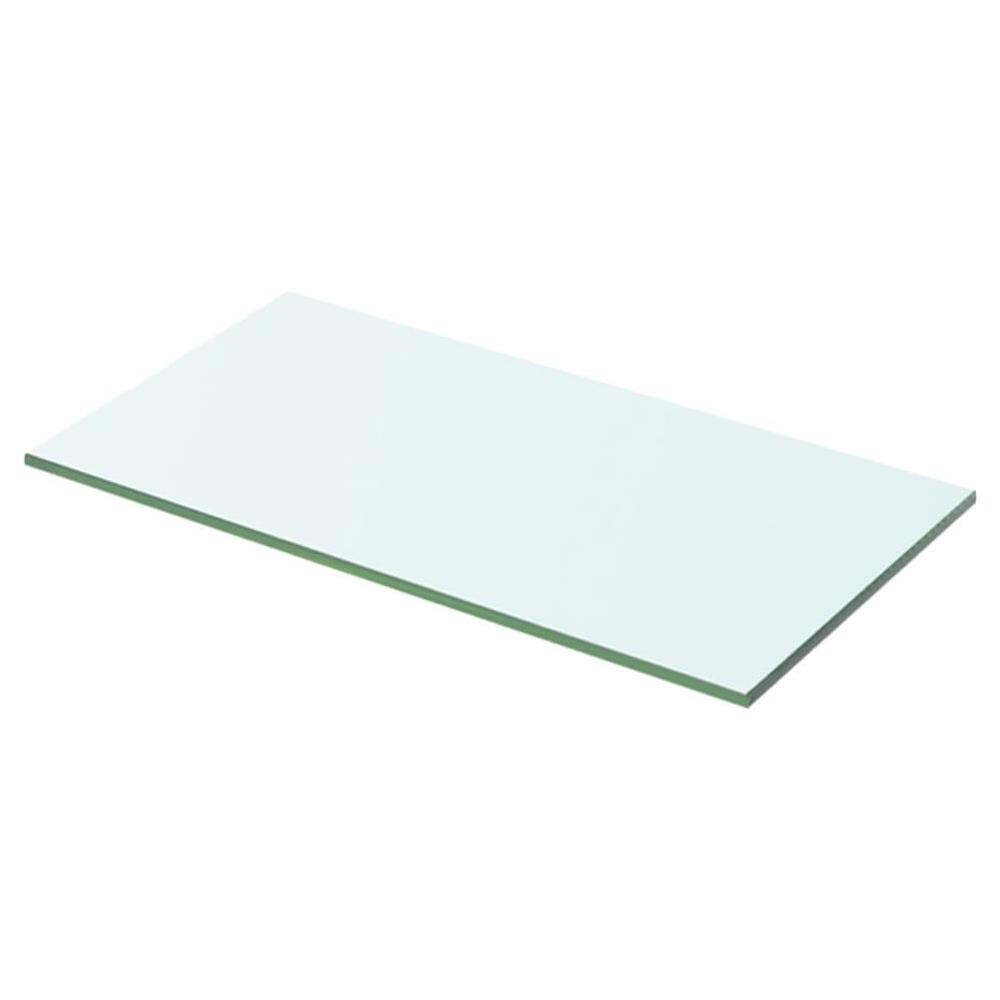 Mensole In Vetro Trasparente 2 Pz 50x20 Cm - Foto 2